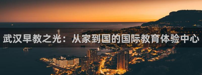 天顺娱乐负责人旡存p29999：武汉早教之光：从家到国的国际教育体验中心