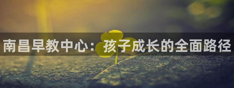 天顺娱乐受怎秦奋83334j：南昌早教中心：孩子成长的全面路径