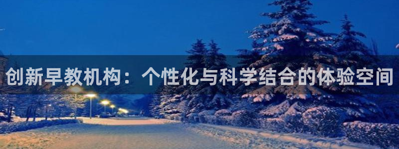 天顺娱乐q33300：创新早教机构：个性化与科学结合的体验空间