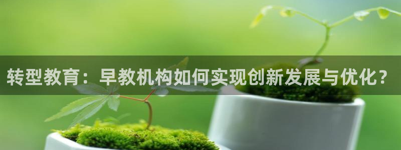 天顺娱乐恍：转型教育：早教机构如何实现创新发展与优化？