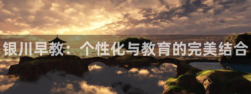 天顺娱乐小v96303：银川早教：个性化与教育的完美结合