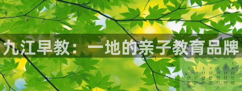 天顺娱乐地址查询:九江早教:一地的亲子教育品牌
